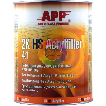 Грунт акриловый АРР 020417 2К HS Acrylfiller 4:1.1л, белый (без отвердителя)